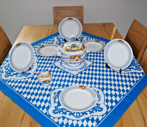 Weißwurstgeschirr für - , 6