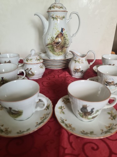 Kaffeeservice jagd motiv - jagd,