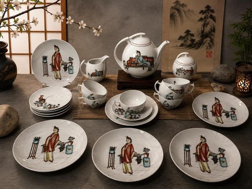 Porzellan kaffeeservice - porzellan,